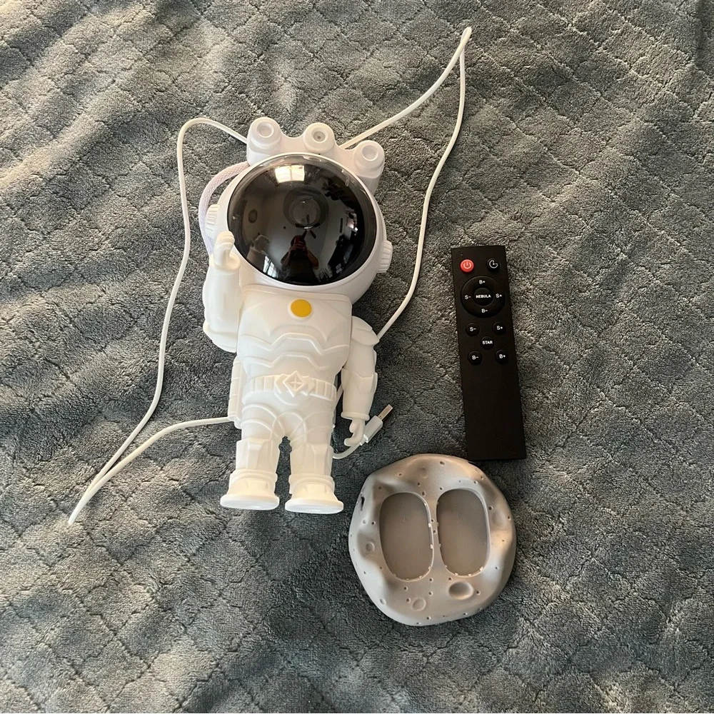 Futuristic Astronaut night galaxy projector lights with‎ Remote